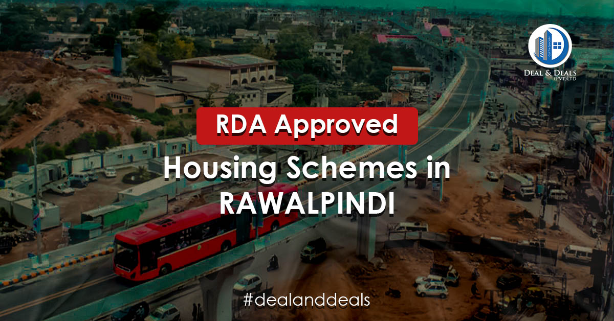 RDA Approved Housing Schemes in Rawalpindi