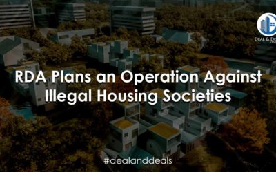 RDA Plans an Operation Against Illegal Housing Societies