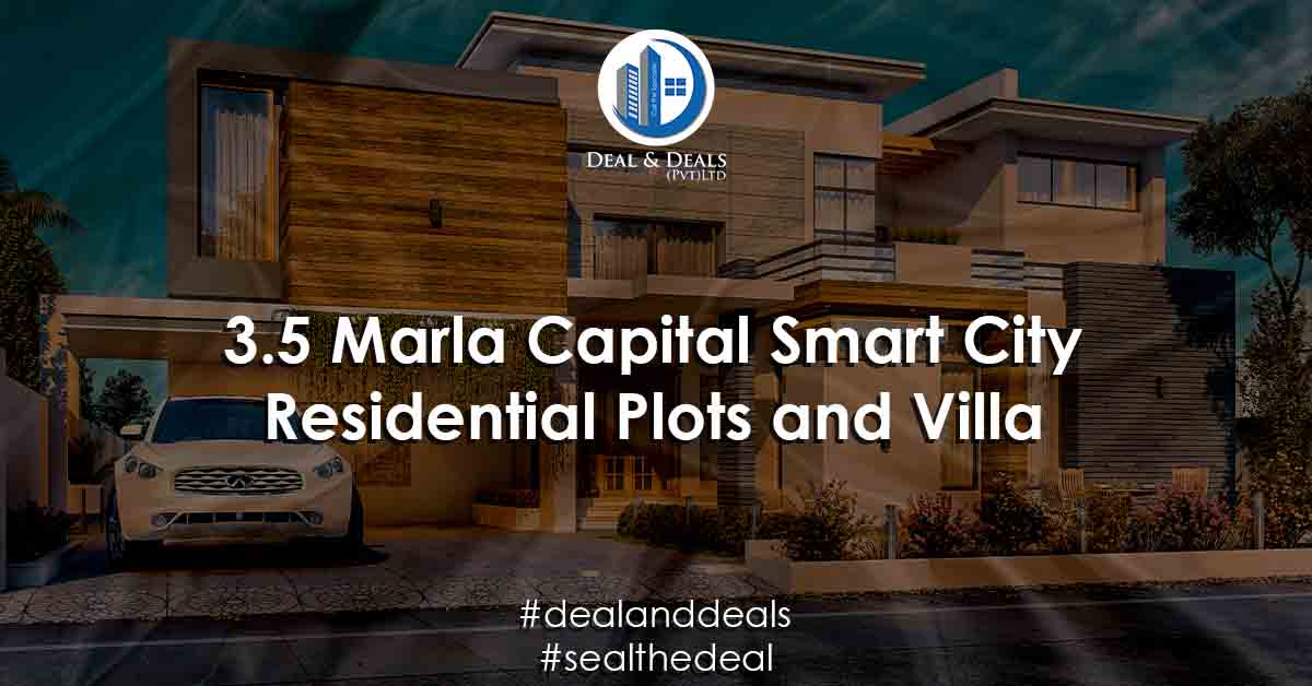 3.5 Marla Capital Smart City Residential Plots and Villa