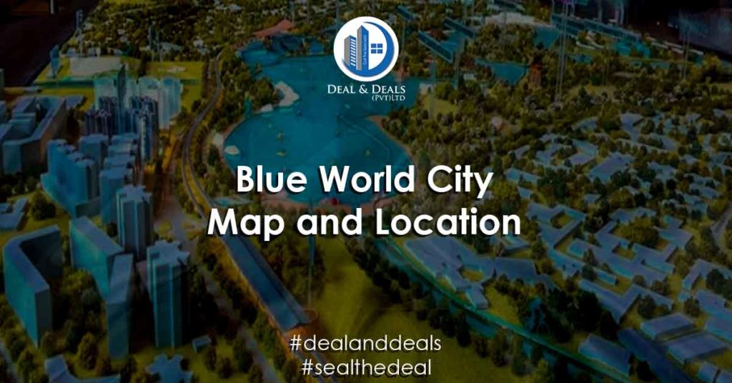 Blue World City Map and Location