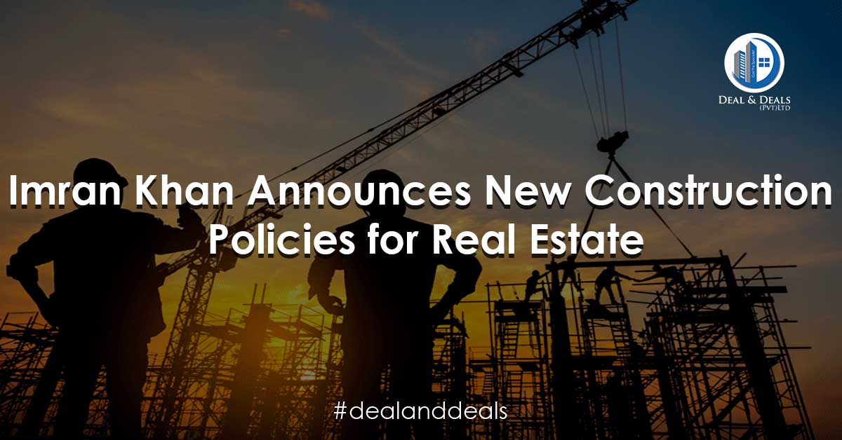 Imran Khan Announces New Construction Policies for Real Estate