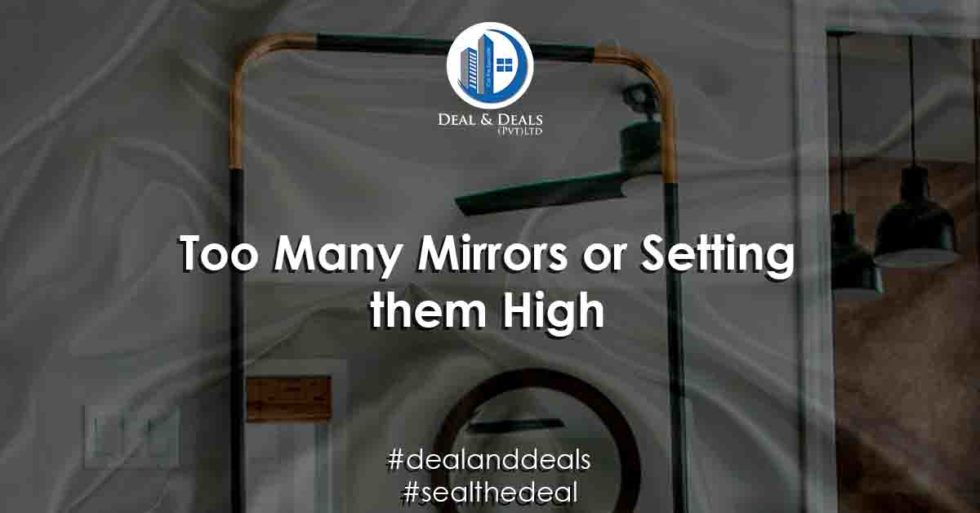 Mistakes During Placing Mirrors on Home Walls Deal and Deals