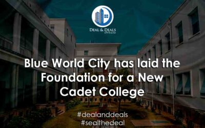 Blue World City Has Laid the Foundation for a New Cadet College