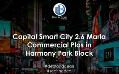 Capital Smart City 2.6 Marla Commercial Plots in Harmony Park Block [Complete Guide]
