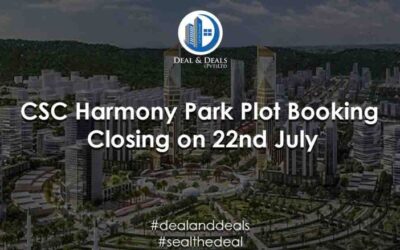 Capital Smart City Harmony Park Plot Booking Closing on 22nd July