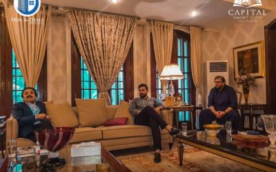 Daniyal Nisar Meets Zahid Rafiq to Discuss Progress of Capital Smart City