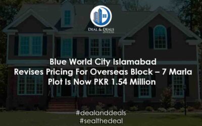 Blue World City Islamabad Revises Pricing For Overseas Block