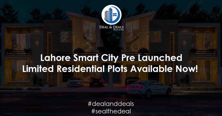 Lahore Smart City Pre Launched Residential Plots Available Now!