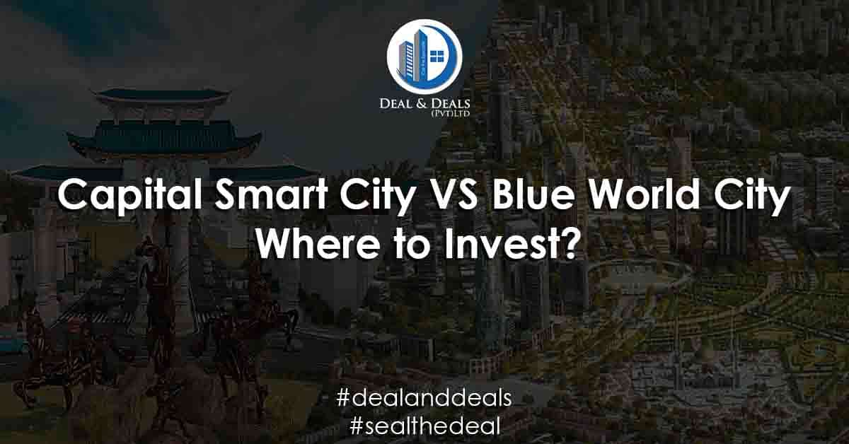 Capital Smart City VS Blue World City Where to Invest?