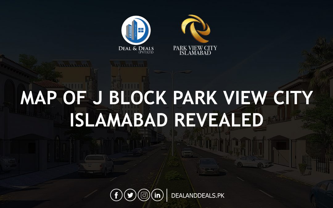 Map of J Block Park View City Islamabad Revealed